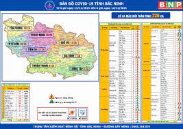 Bản đồ dịch Covid-19 tỉnh Bắc Ninh (Từ 6h-13/12 tới 6h-14/12/2021) - CDC Bắc  Ninh