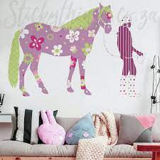 Giant Horse Wall Sticker L Stick