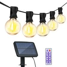 tomshine solar powered outdoor string