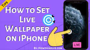 how to set live wallpaper on iphone 15