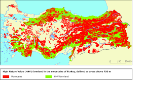 Most of turkey's population of roughly 85 million lives in anatolia. High Nature Value Farmland In The Mountains Of Turkey European Environment Agency