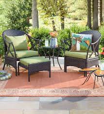 Wicker Patio Furniture Set With