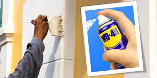 How To Remove Wd 40 From Painted Walls