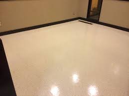 linoleum sheet floor cleaning in