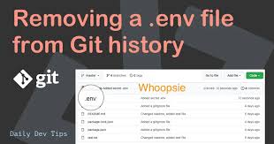removing a env file from git history