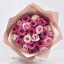 pink purple roses bouquet best rose