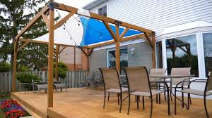 How to Build a Pergola and Floating Hardwood Deck A to Z YouTube