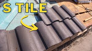 how to install s shape roofing tiles