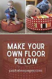 how to make your a floor pillow