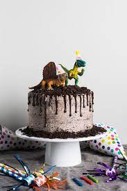 Chocolate Oreo Dinosaur Cake Flourishing Foodie  gambar png