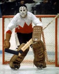 He was inducted into the hall of fame. Tony Esposito 1972 Team Canada Hockey Montreal Hockey Hockey Goal