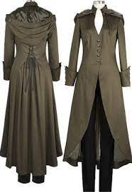 Steampunk Victorian Trench Coat With
