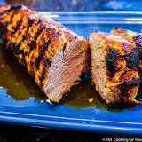 Do you flip a pork loin on the grill?