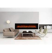 Flush Mount Electric Fireplace With