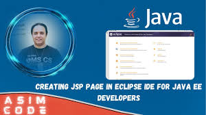 creating jsp page in eclipse ide for