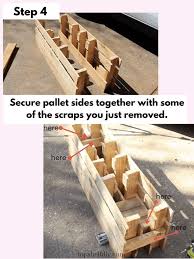 how to turn a pallet into a planter box