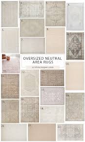 where to find large neutral area rugs