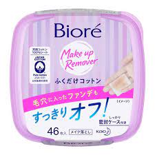 biore makeup remover wiping cotton 46