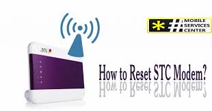 The router only requires a password (blank) upon access via web interface. How To Reset Stc Modem