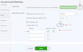 Customizing Quickbooks Online Invoice Templates Qbalance Com