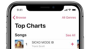 Apple Music Introduces Top Music Charts That Update Daily