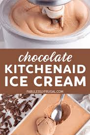 chocolate kitchenaid ice cream recipe