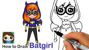How to Draw Batgirl 🦇| DC Super Hero Girls - YouTube