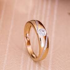 18 carat rose gold trending fancy ring