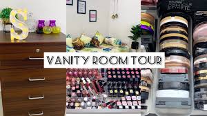 my vanity beauty room tour my