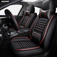 Cuweusang Leather Car Seat Cover For