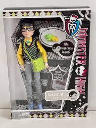 Monster High Jackson Jekyll Boy Doll with Pet Crossfade 2011 HTF 1st Wave |  eBay
