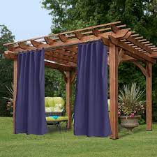 Patio Outdoor Curtain Uv Privacy Drape