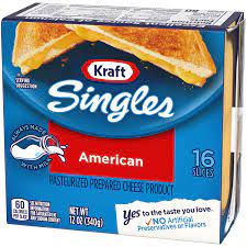 kraft singles american cheese slices