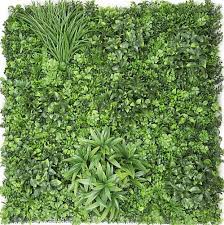 plastic vertical artificial green wall