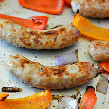 bake italian sausage with peppers