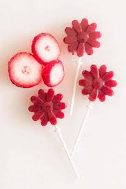 strawberry lollipops without corn syrup