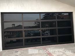 Residential Modern Glass Garage Doors