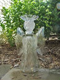 Garden Art Glass Angel Glass Angel