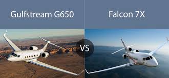 A Comparison Of The Gulfstream G650 The Falcon 7x