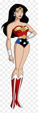 Draw 2 letter 'u's for the bottom lip. Full Size Of Coloring Wonder Woman Cartoon Drawing Free Transparent Png Clipart Images Download
