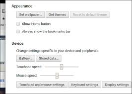how to customize appearance settings on