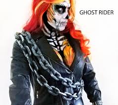 ghost rider bodyart arnold clic