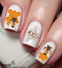 bee nail art decal sticker