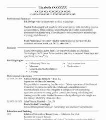 14 Great Example Of Resume For Medical Laboratory Technologist