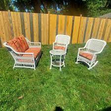 Wicker Patio Set Furniture By Owner