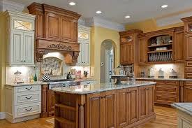 Don't get me wrong, i love painted cabinets. Trend Alert Mixed Cabinet Finishes In The Kitchen