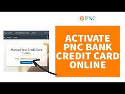 activate pnc bank credit card