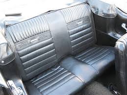 1966 ford mustang rear back seat