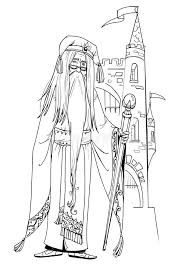 Free download 40 best quality wizard coloring pages at getdrawings. Old Sorcerer Stock Illustration Illustration Of Coloring 79204289