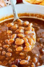 easy baked beans recipe with brown